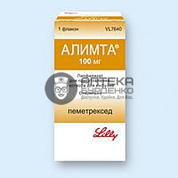 Фото товара Алимта лиофилизат для инъекций 100мг № 1