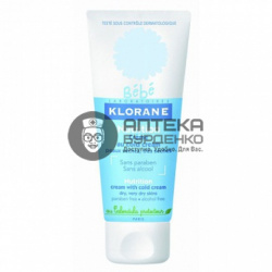 Фото товара Klorane Bebe Крем питательный с колд-кремом и календулой