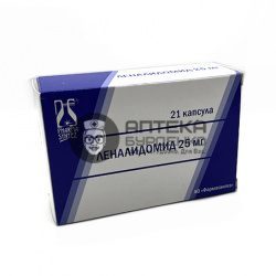 Фото товара Леналидомид капсулы 25мг №21